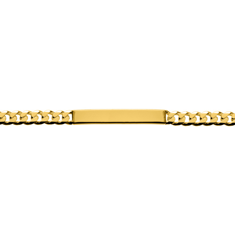 9kt Yellow Gold Curb Bracelet